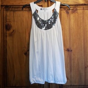 Jennifer Lopez white business top